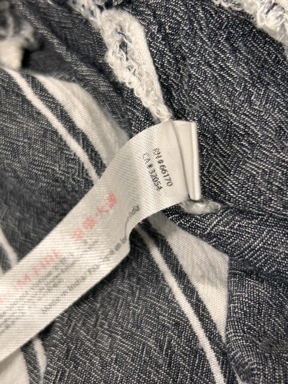 Free People All Weekend Long Striped Palazzo Pants - Grey/White, Festival Boho - Picture 5 of 7